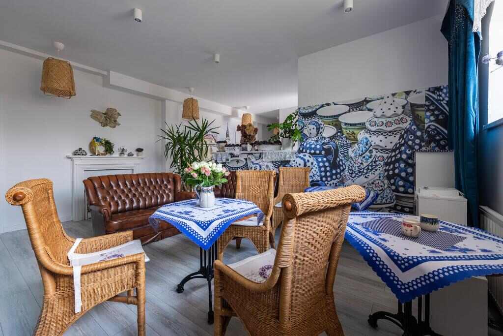 Noclegi Biała Róża - shared lounge
